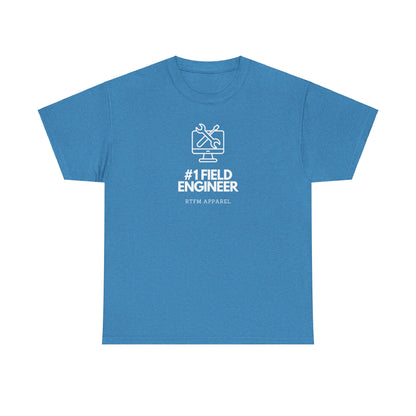 #1 Field Engineer - Tech, Funny, RTFM Apparel, IT, Sysadmin, Geek, Humour
