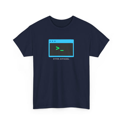 RTFM Terminal Command Nerd Humor T-Shirt - Geek, Sysadmin, IT Crowd, Developer, Programmer, Fun Tee