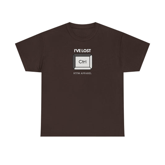 I've Lost Ctrl T-Shirt - Funny Tech, IT, Sysadmin, Geek Humor 2025
