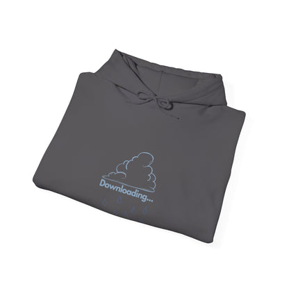 Downloading Cloud Hoodie - Geek Tech Humor IT Professionals