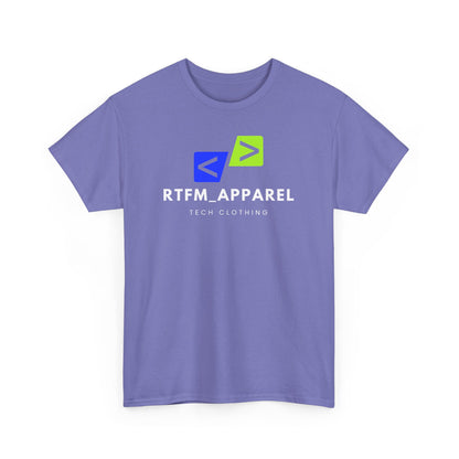 RTFM Apparel Logo Tee – Clean, Bold, Techwear Statement