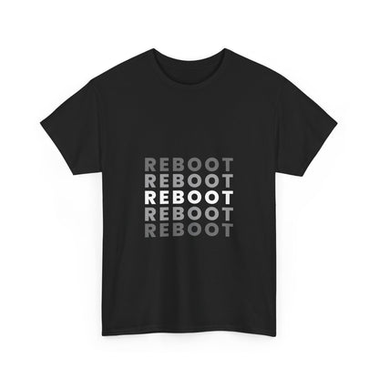 Reboot Reboot Reboot Funny IT Tech Geek T-Shirt