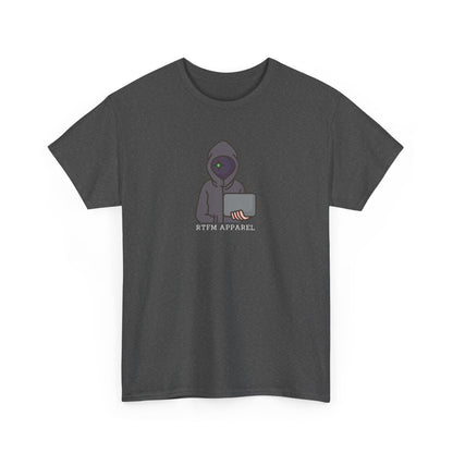 RTFM Apparel Hacker Hoodie Graphic - Tech, IT, Cyber Security Humor Shirt