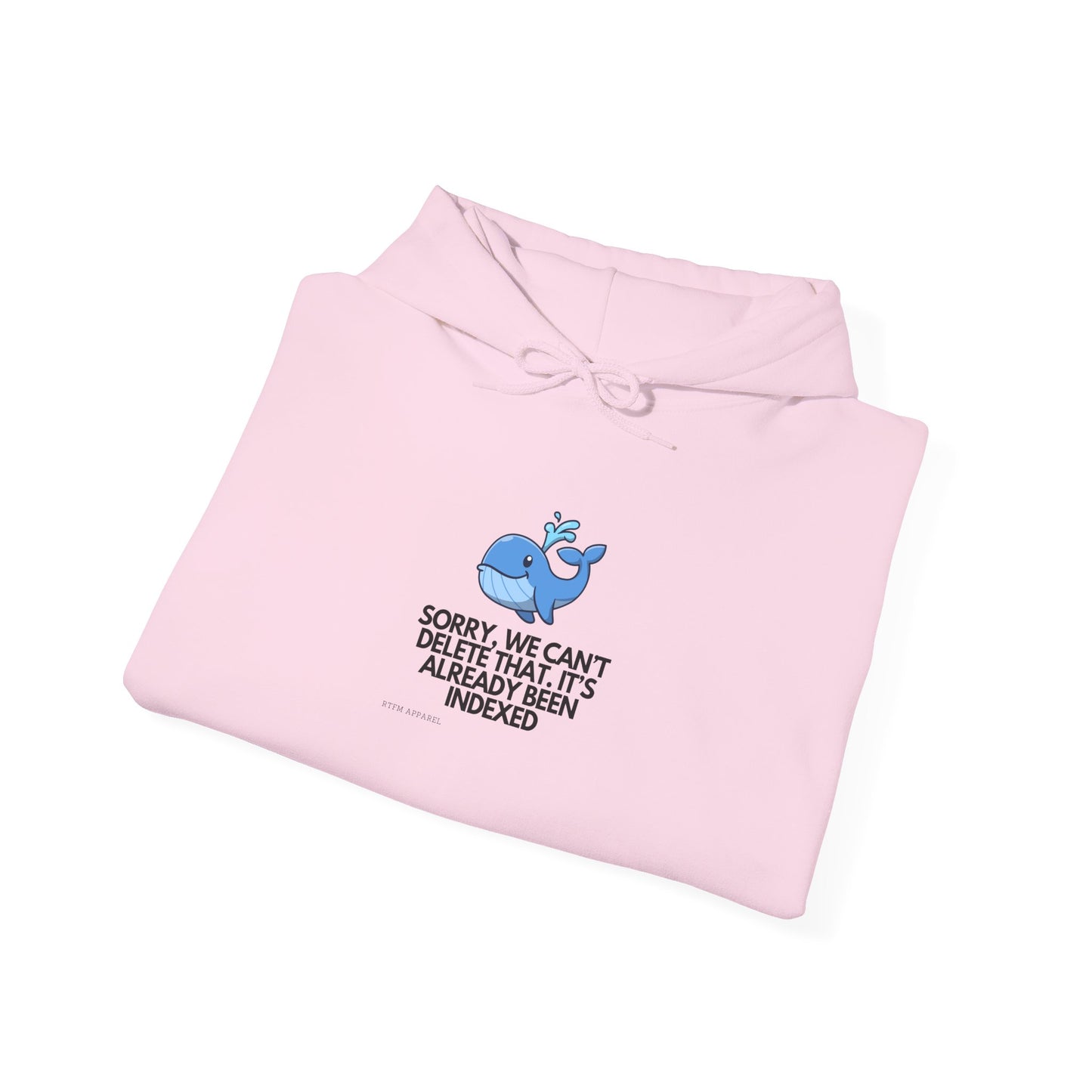 Playful Whale Tech Hoodie - DevOps, Docker, Cloud Fun