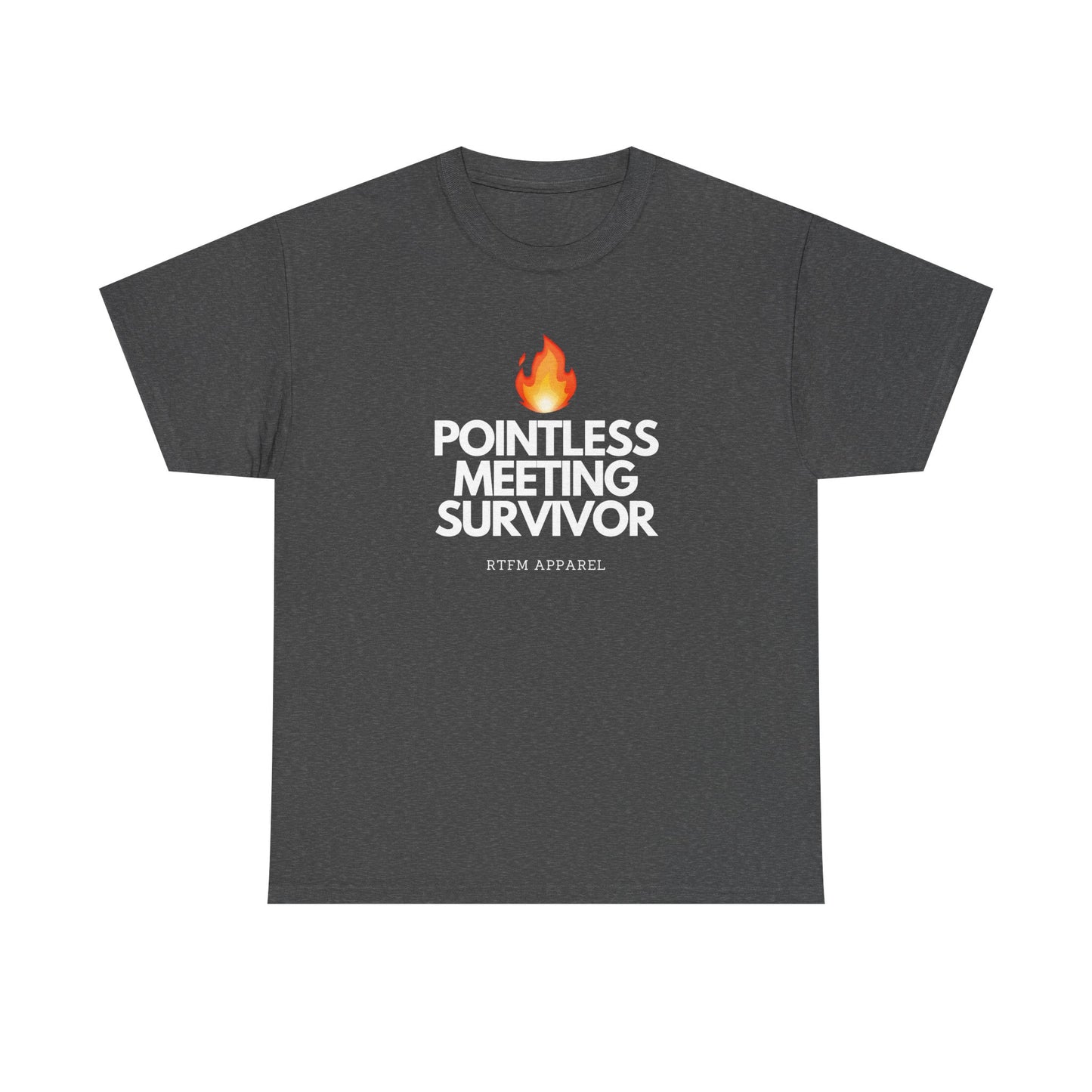 Pointless Meeting Survivor - RTFM, Sysadmin, IT Professional, Tech Humor, Funny Gift