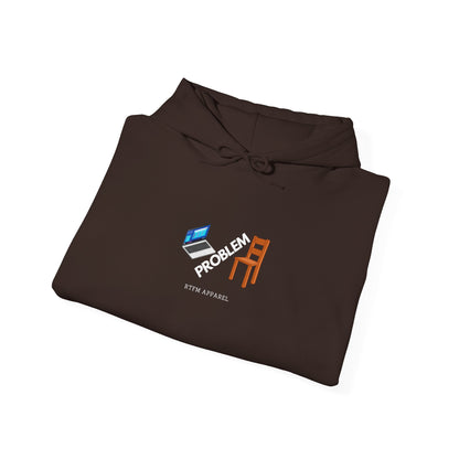 Laptop Chair Problem Hoodie - RTFM Apparel For Tech Wizards