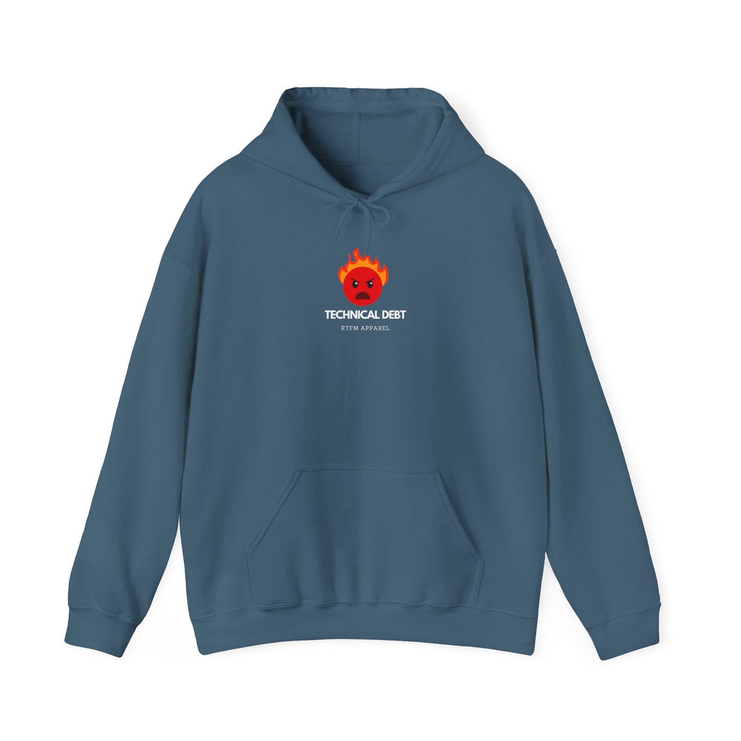 Technical Debt RTFM Apparel IT Humor Hoodie Developer Sysadmin