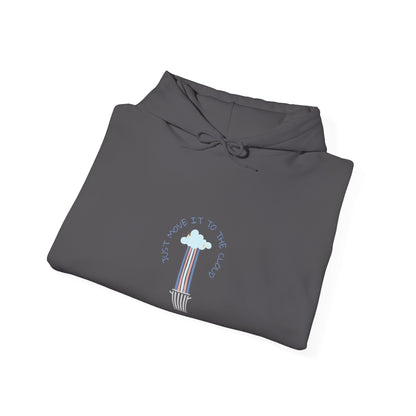 Just Move It To The Cloud Hoodie - Funny IT, Tech, Sysadmin, Cloud Engineer