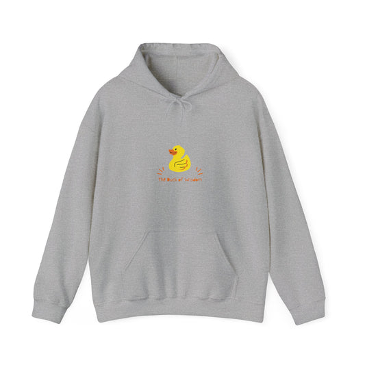 The Duck Of Wisdom Hoodie - Geeky Humor For IT Experts
