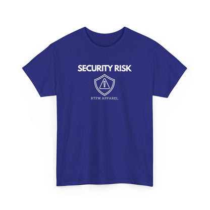 Security Risk - RTFM Apparel - Tech Humor - Cybersecurity, IT, Sysadmin