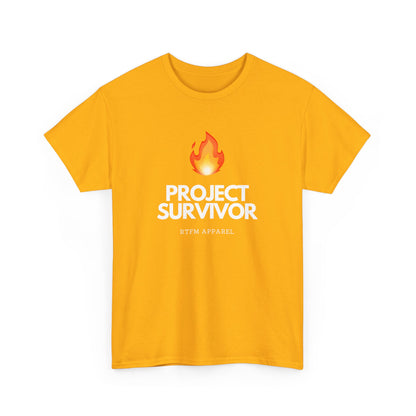 Project Survivor RTFM Apparel Flame Design - Tech, IT, Cybersecurity Engineer Humor 2025
