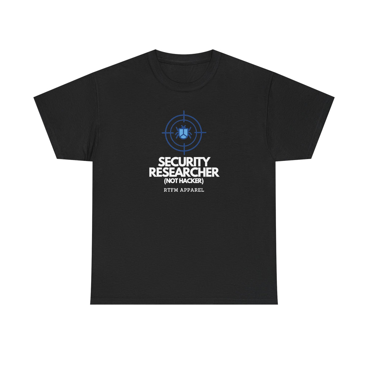 Security Researcher Not Hacker — Cybersecurity Tee