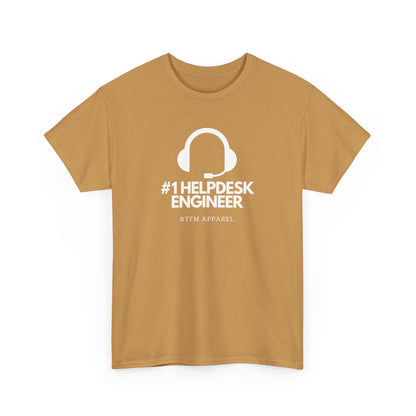 #1 Helpdesk Engineer Headset RTFM Apparel - Funny Tech, IT, Sysadmin