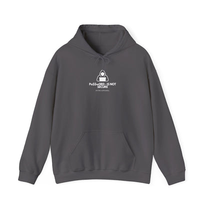 Pa$$word Is Not Secure - Tech Humor Hoodie For Cyber Pros 2025