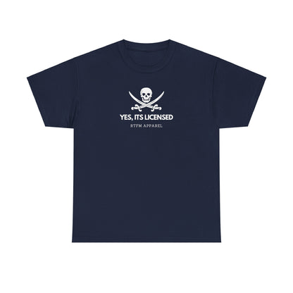 Yes, It's Licensed - RTFM Apparel Skull Humor Tech Geek