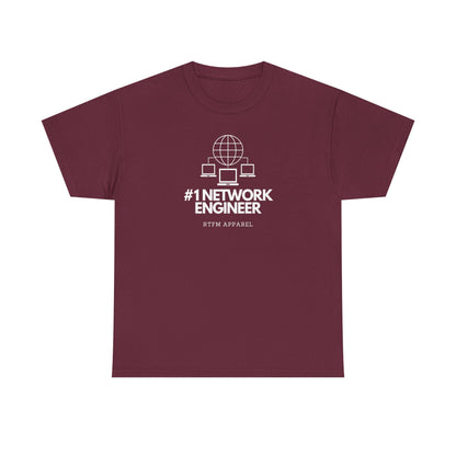#1 Network Engineer RTFM Apparel - Funny Sysadmin, IT Pro, Network Shirt