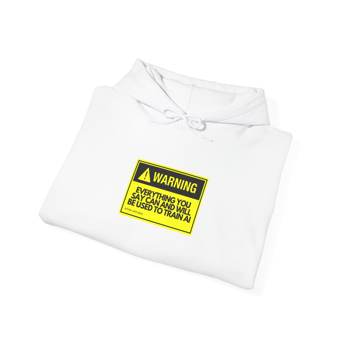 Warning Everything You Say Can Train AI - Tech Geek Hoodie