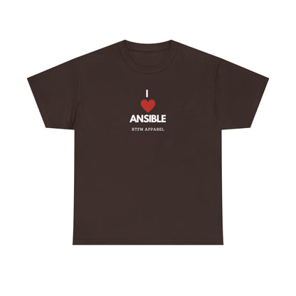 I Love Ansible — DevOps Tee