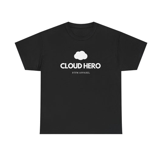 Cloud Hero RTFM Apparel - Funny Sysadmin, Cloud Engineer Humor Gift T-Shirt 2025