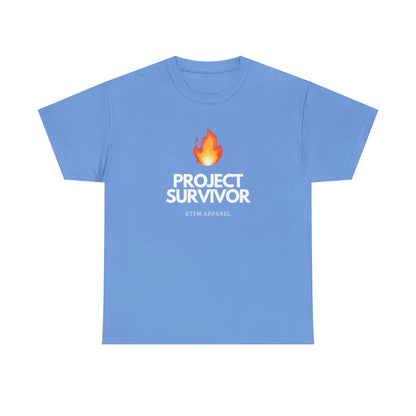 Project Survivor RTFM Apparel Flame Design - Tech, IT, Cybersecurity Engineer Humor 2025