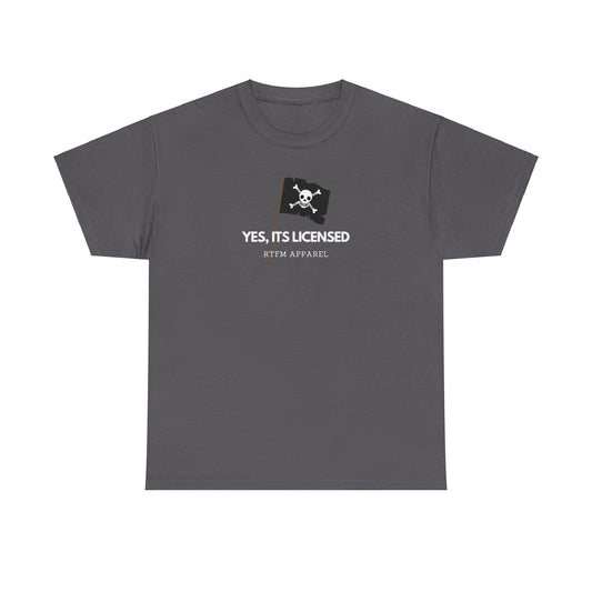 Yes, It's Licensed - Sysadmin, Cybersecurity, RTFM Apparel, Tech Humour