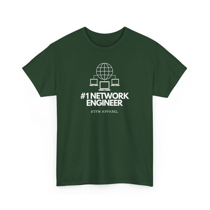 #1 Network Engineer RTFM Apparel - Funny Sysadmin, IT Pro, Network Shirt