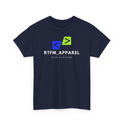 RTFM Apparel Logo Tee – Clean, Bold, Techwear Statement