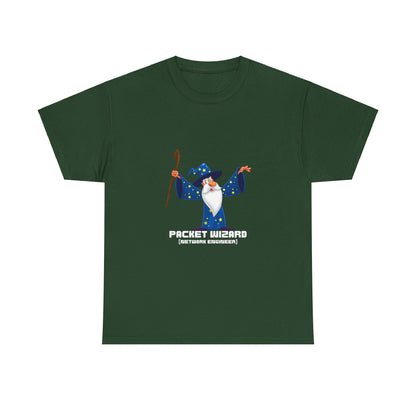 Packet Wizard Network Engineer Funny Tech Geek T-Shirt