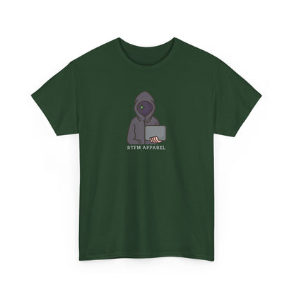 RTFM Apparel Hacker Hoodie Graphic - Tech, IT, Cyber Security Humor Shirt