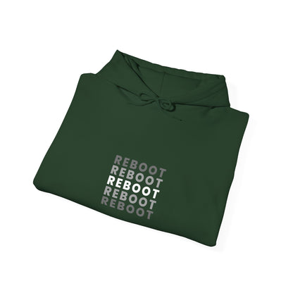 Reboot Reboot Reboot Funny Tech IT Hoodie