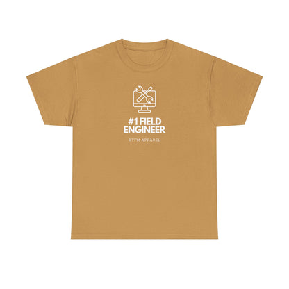 #1 Field Engineer - Tech, Funny, RTFM Apparel, IT, Sysadmin, Geek, Humour