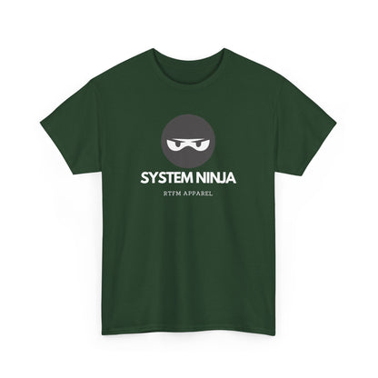 System Ninja T-Shirt - RTFM Apparel - Tech Humor, IT Pro, Cybersecurity