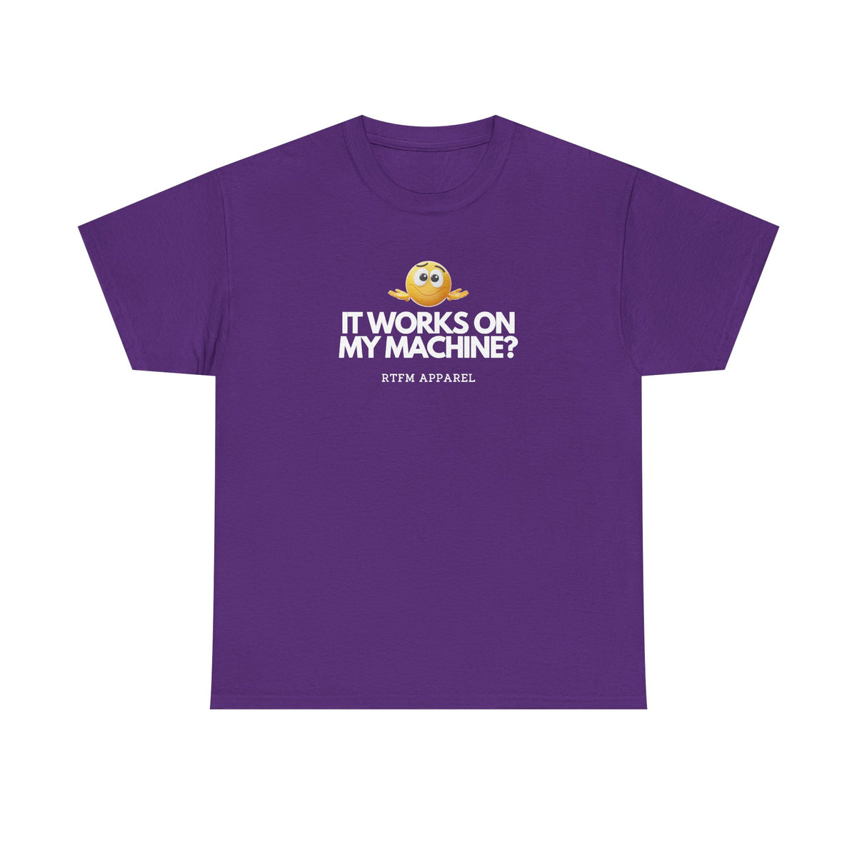 It Works On My Machine? Sysadmin — Developer Tee