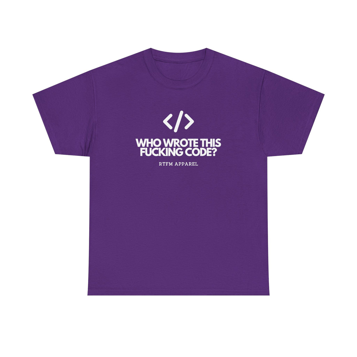 Who Wrote This Code? — Developer Tee