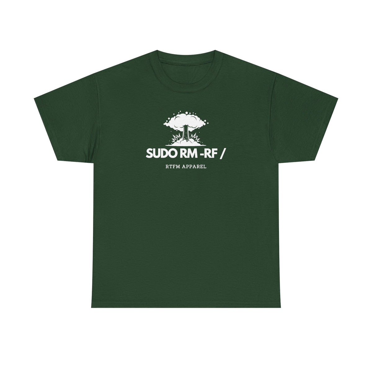 Sudo RM -RF / Explosion Fun — Sysadmin Tee