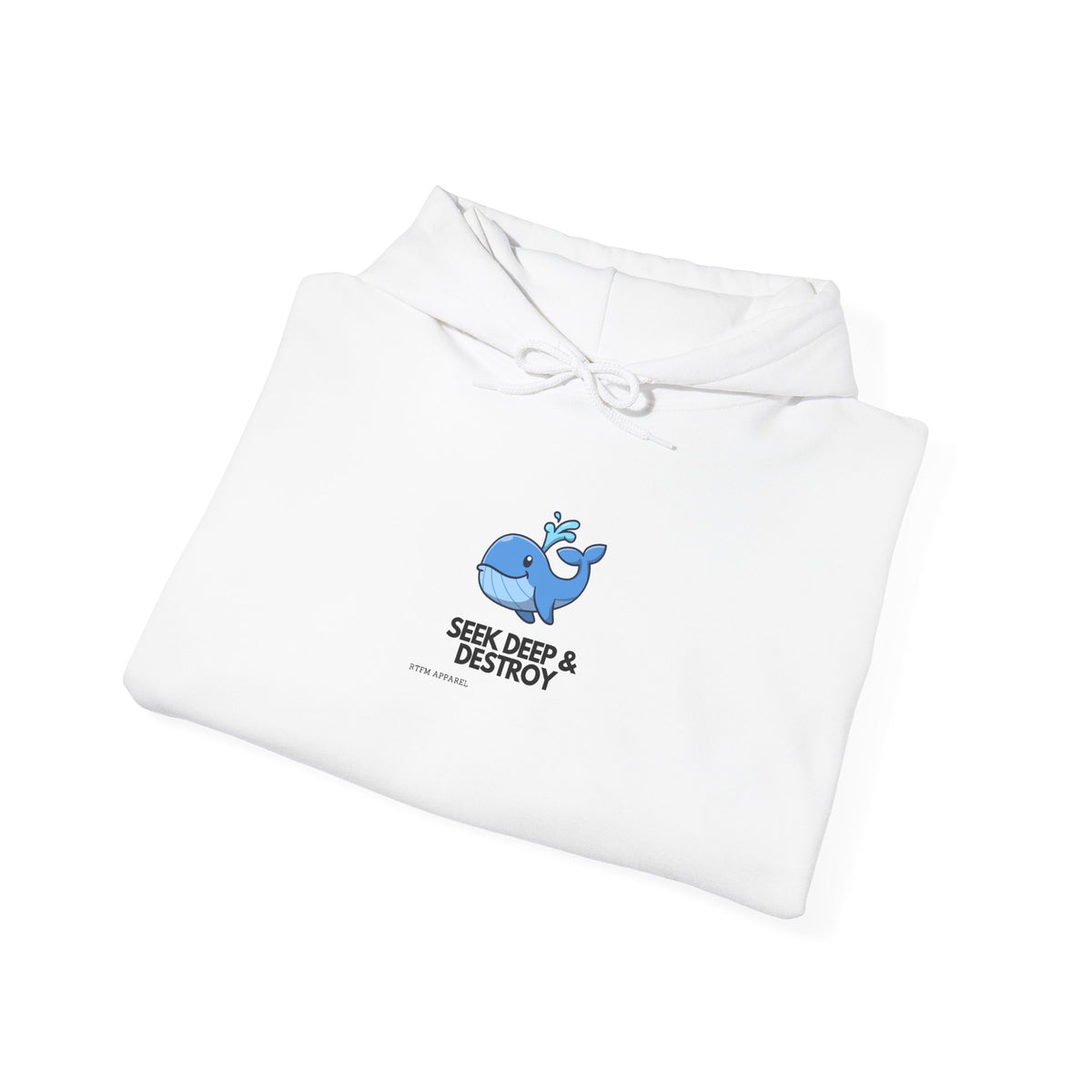 Cozy Whale Docker Humor — DevOps Hoodie