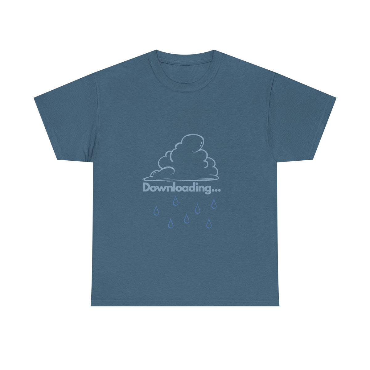 Downloading Cloud Raindrops — Tee