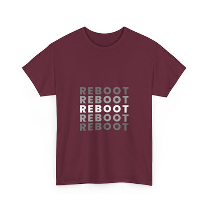Reboot Reboot Reboot Funny IT Tech Geek T-Shirt