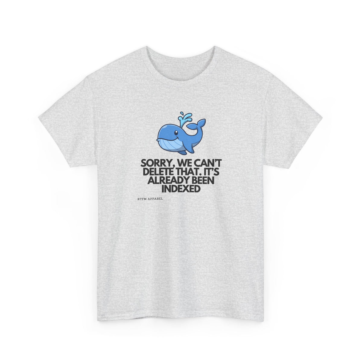 Happy Whale Splash Tech Humor — Cloud Engineer Tee
