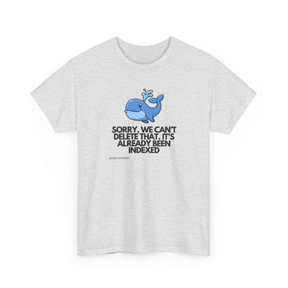 Happy Whale Splash Tech Humor — Cloud Engineer Tee