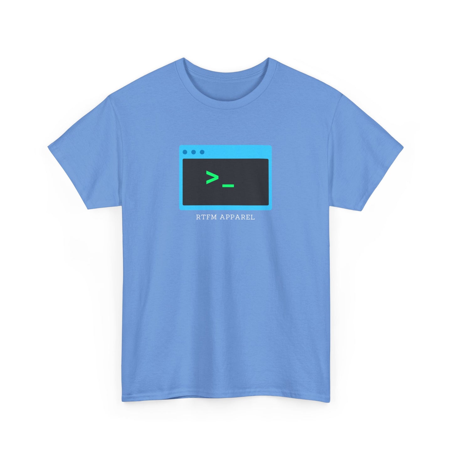 RTFM Terminal Command Nerd Humor T-Shirt - Geek, Sysadmin, IT Crowd, Developer, Programmer, Fun Tee