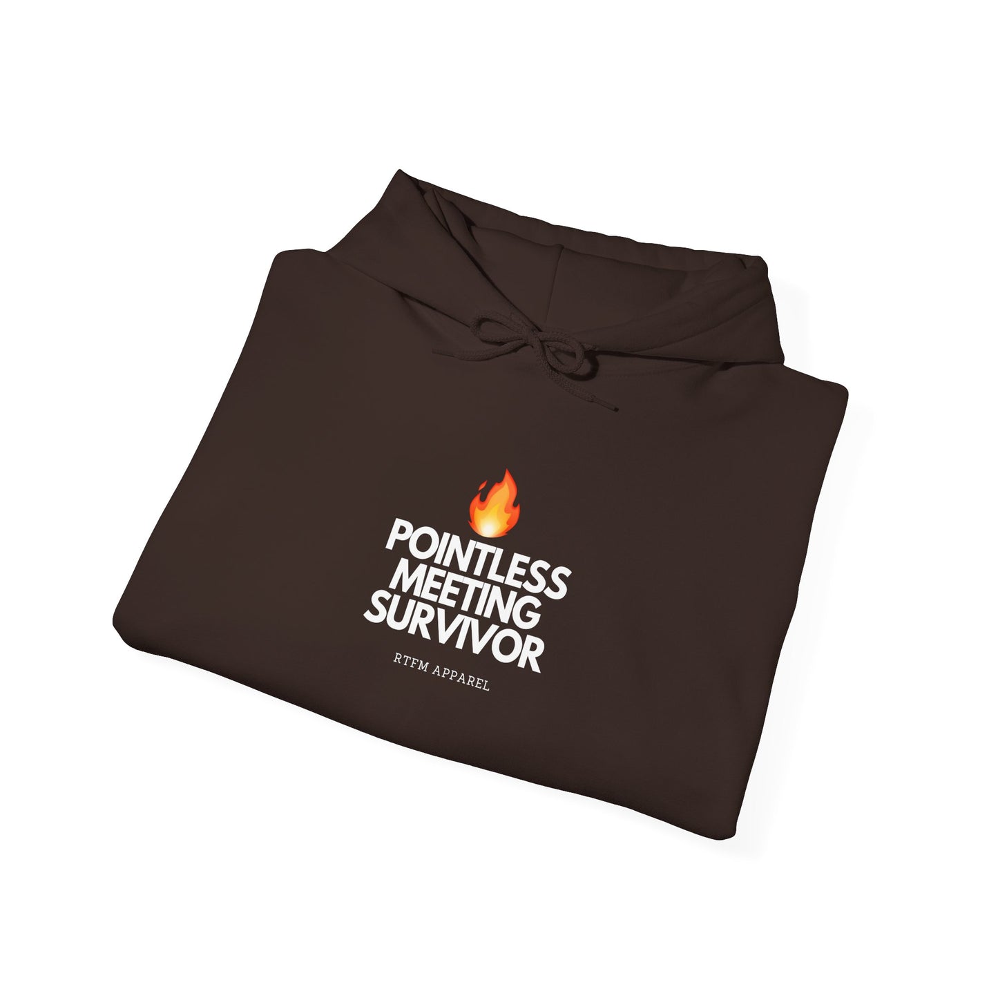 Pointless Meeting Survivor Hoodie - IT Humor, Tech Wear, Sysadmin, Developer Gift 2025