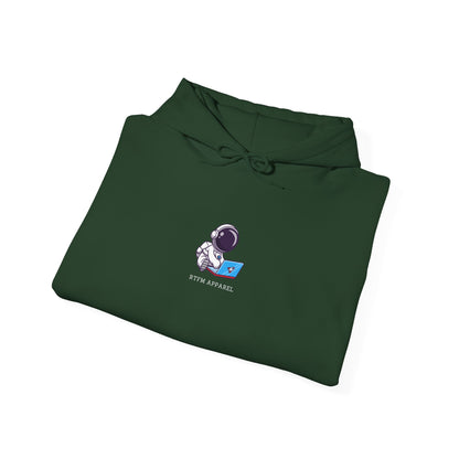 RTFM Apparel Hoodie - Astronaut Tech Humor IT Sysadmin Space Theme