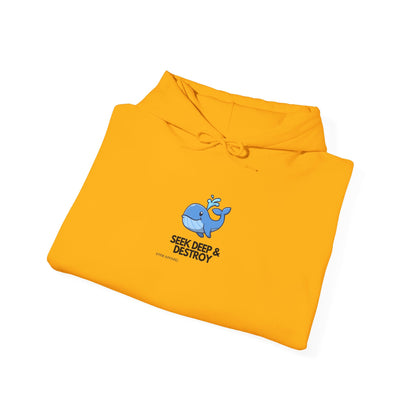 Cozy Whale Docker Humor — DevOps Hoodie