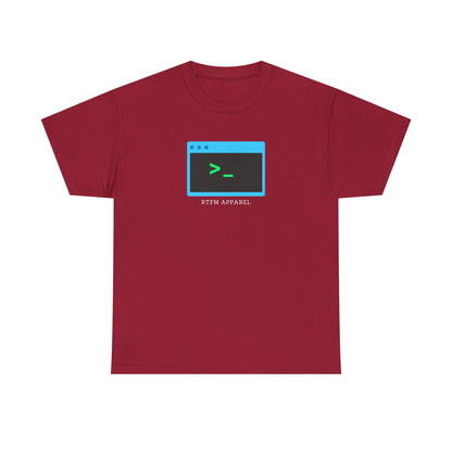 RTFM Terminal Command Nerd Humor T-Shirt - Geek, Sysadmin, IT Crowd, Developer, Programmer, Fun Tee