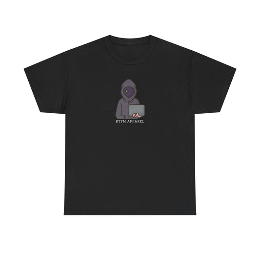 RTFM Apparel Hacker Hoodie Graphic - Tech, IT, Cyber Security Humor Shirt