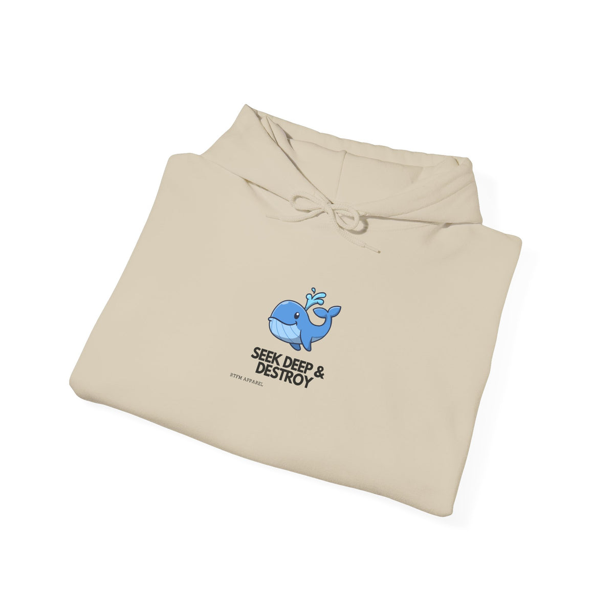 Cozy Whale Docker Humor — DevOps Hoodie