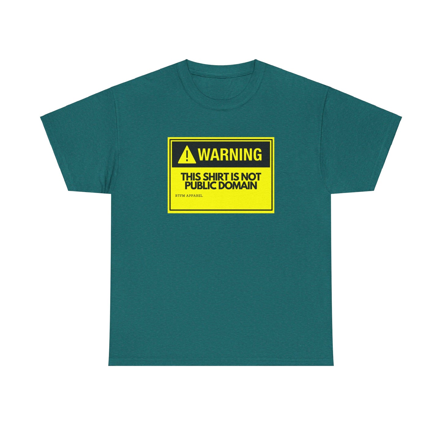 Warning This Shirt Is Not Public Domain Funny Tech Humor