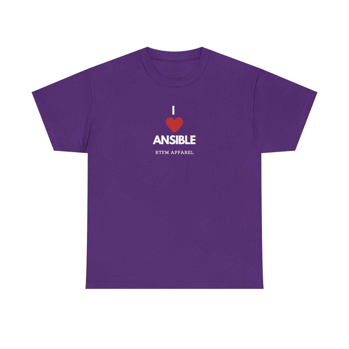 I Love Ansible — DevOps Tee