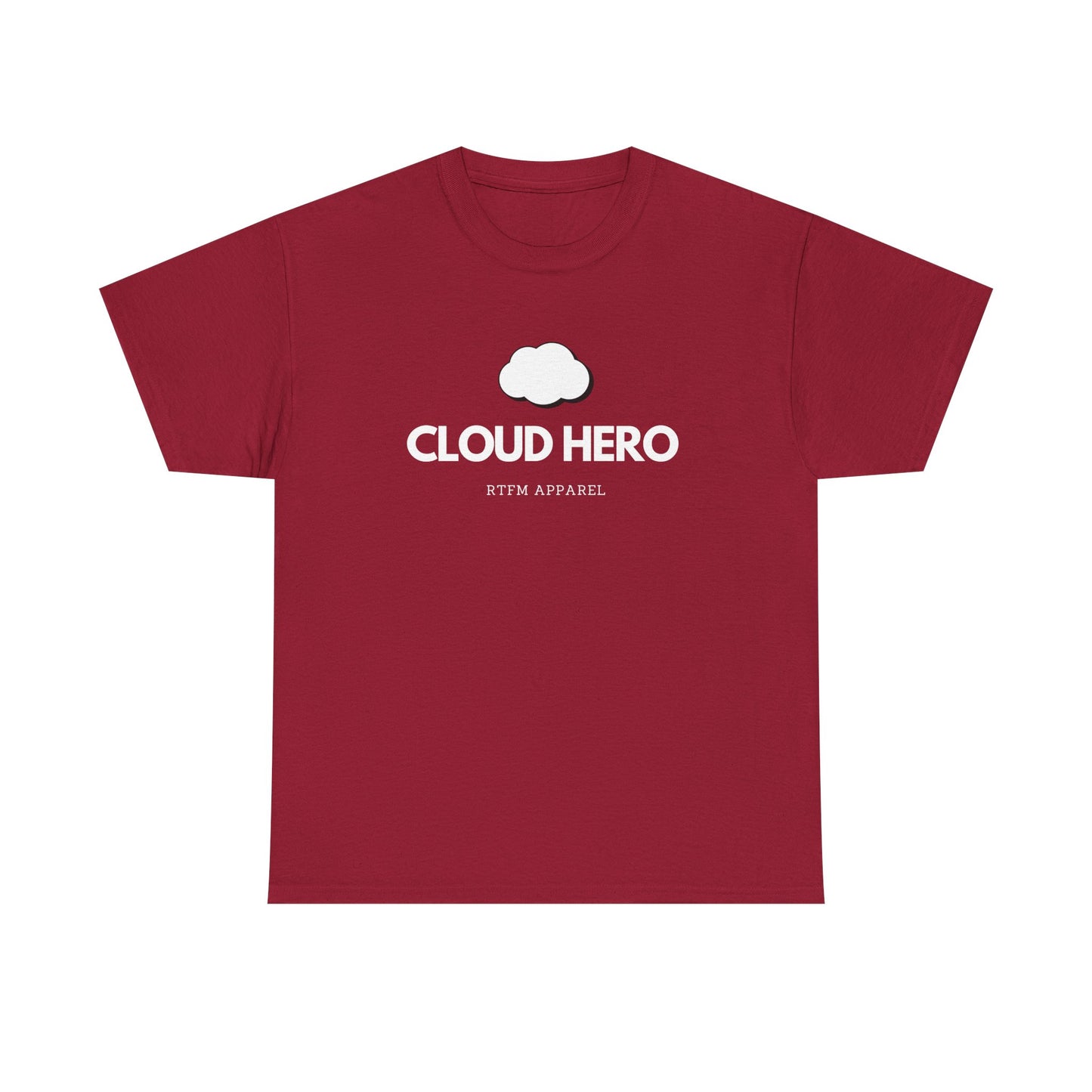 Cloud Hero RTFM Apparel - Funny Sysadmin, Cloud Engineer Humor Gift T-Shirt 2025